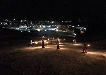 The torchlight procession